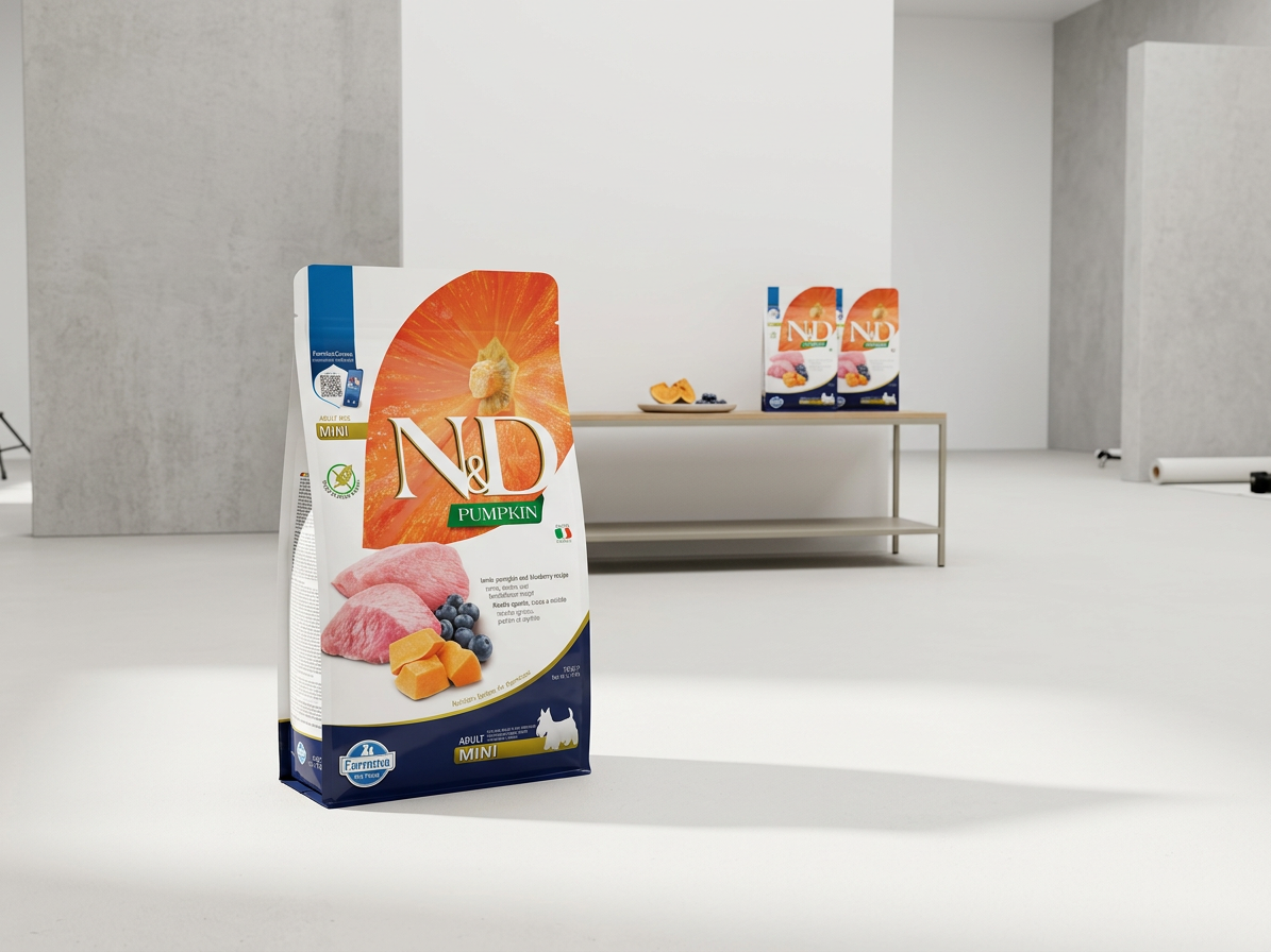 N&D Dog Adult Mini Grain Free Pumpkin Lamb & Blueberry 0,8 kg