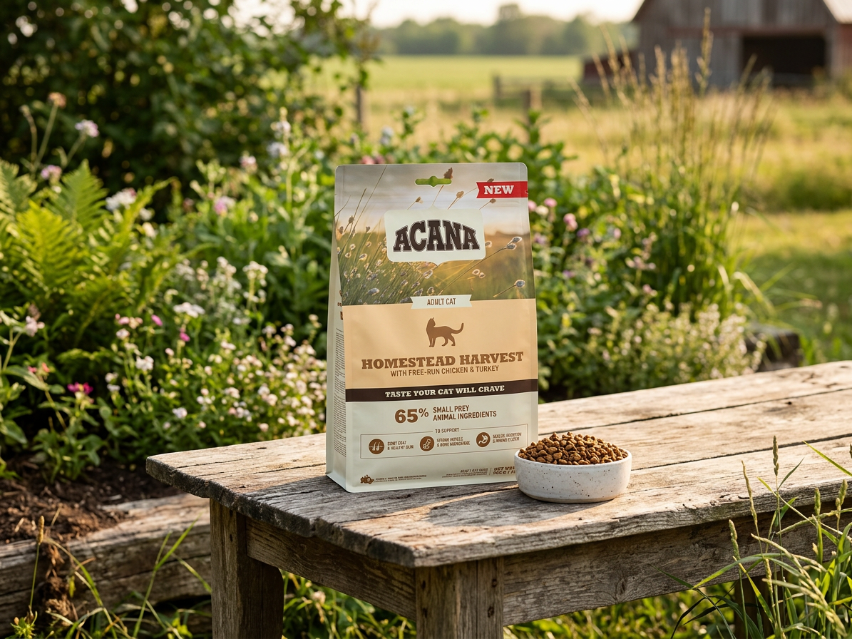 ACANA Homestead Harvest Cat – kuře, krůta a kachna 340 g