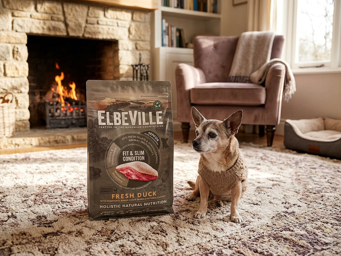 ELBEVILLE Senior Mini Fresh Duck Fit and Slim Condition 4 kg