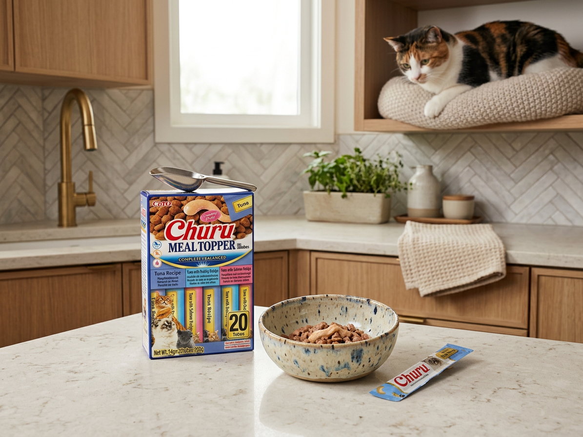 Churu Cat BOX Meal Topper Tuna Variety 20x14g