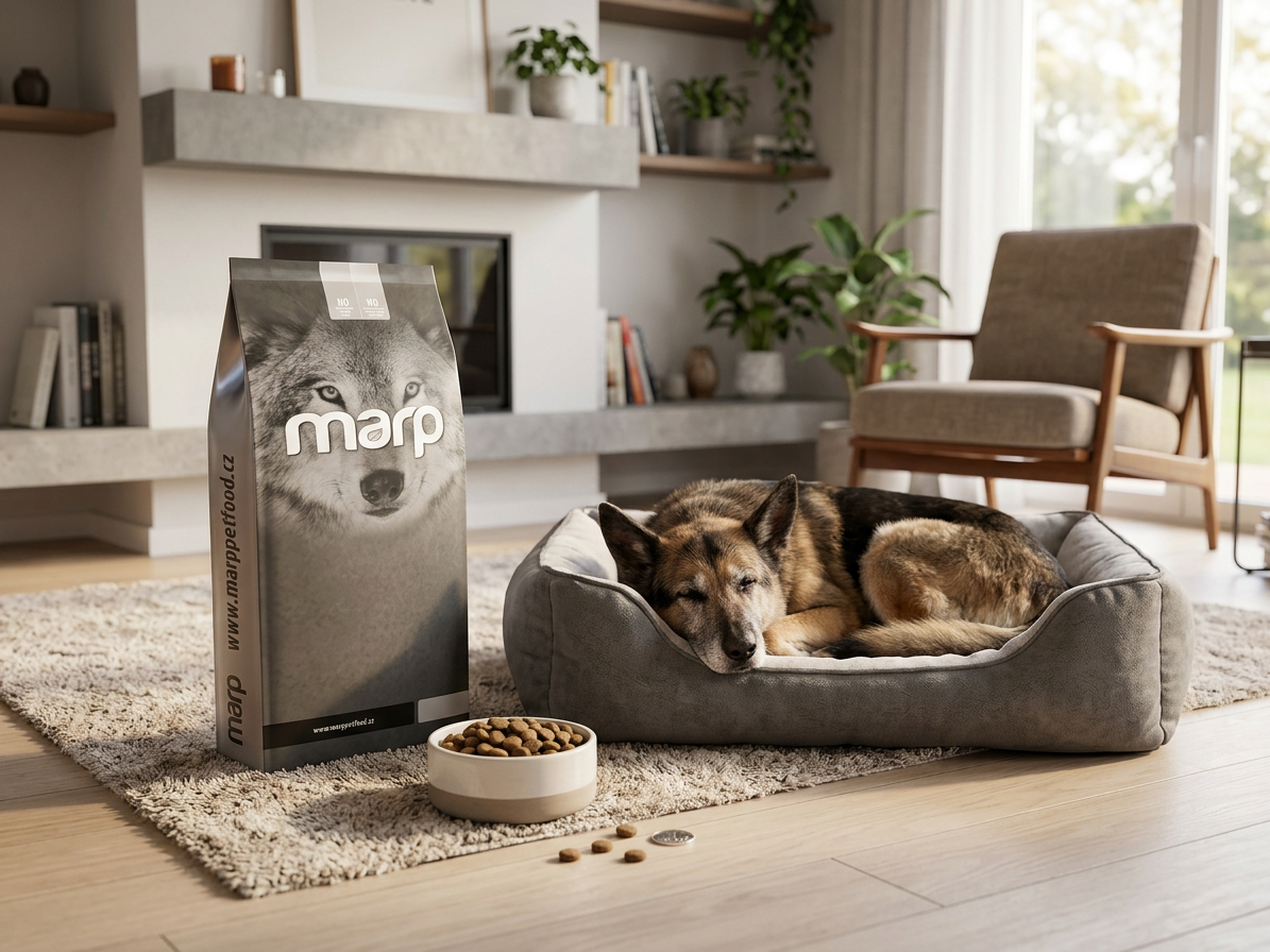 Marp Natural Plus Senior and Slim 17 kg – jehněčí granule pro seniory
