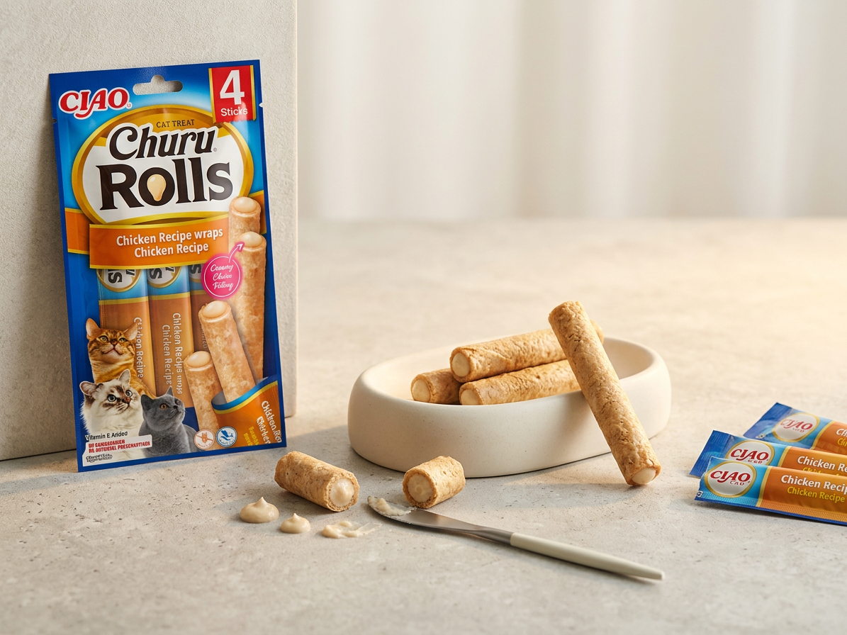Churu cat Rolls - kuře 40g