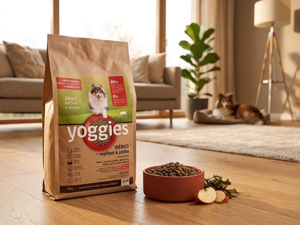 Yoggies MINIGRANULE Ibérico vepřové s jablky 2 kg