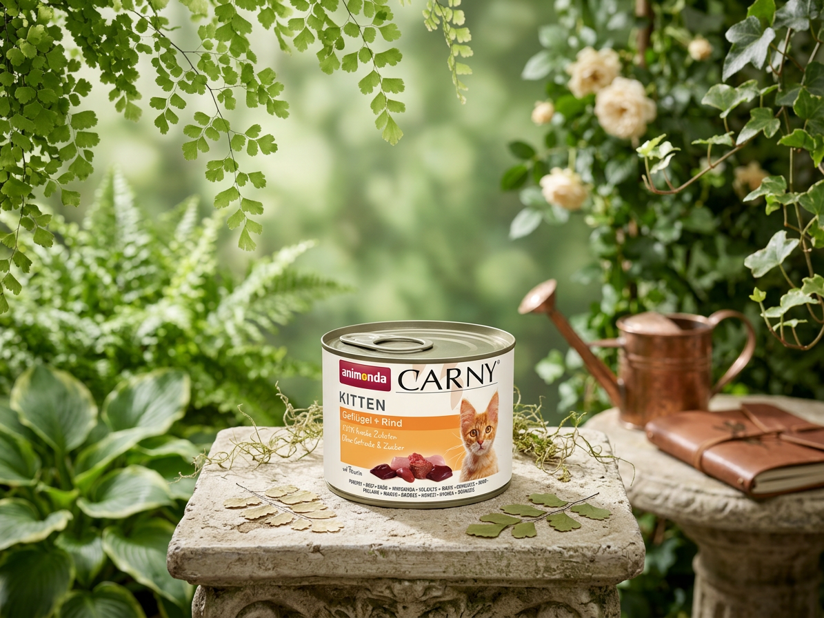 ANIMONDA konzerva CARNY Kitten - drůbeží + hovězí 200g