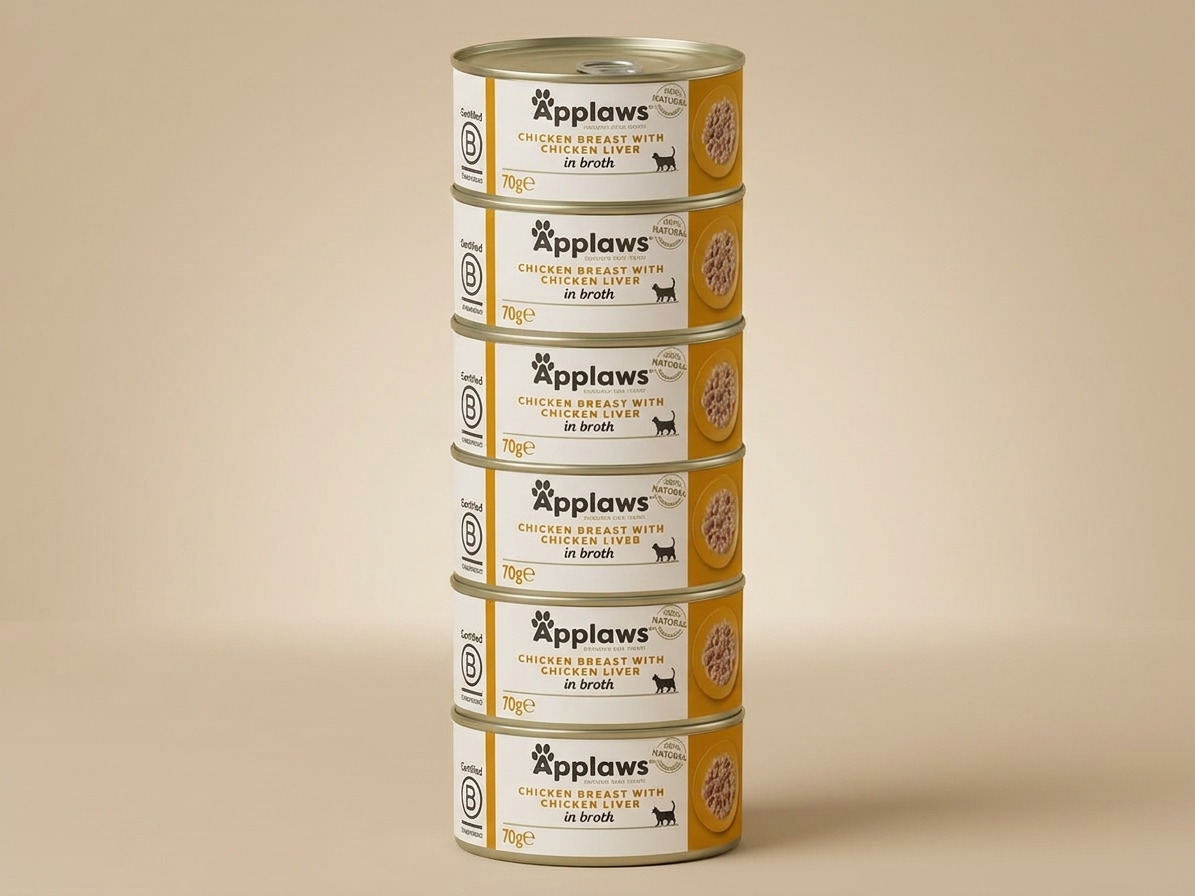Applaws Cat konzerva Kuřecí prsa s játry 6x70g