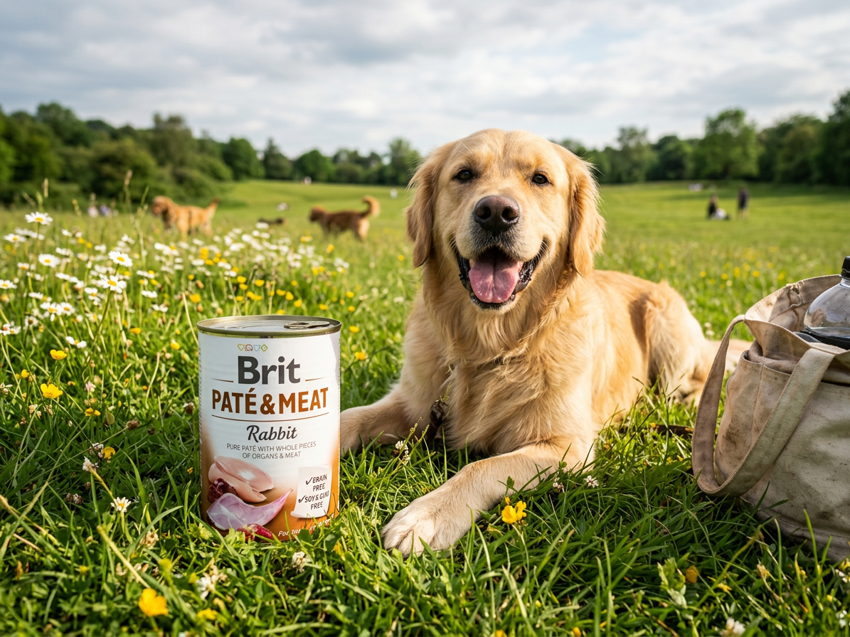 Brit Dog konz Paté & Meat Rabbit 400g