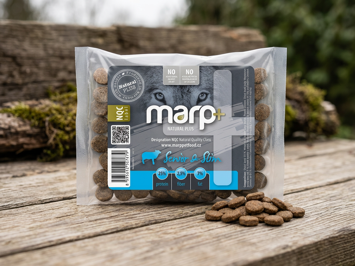 Marp Natural Plus Senior and Slim – jehněčí vzorek 70 g