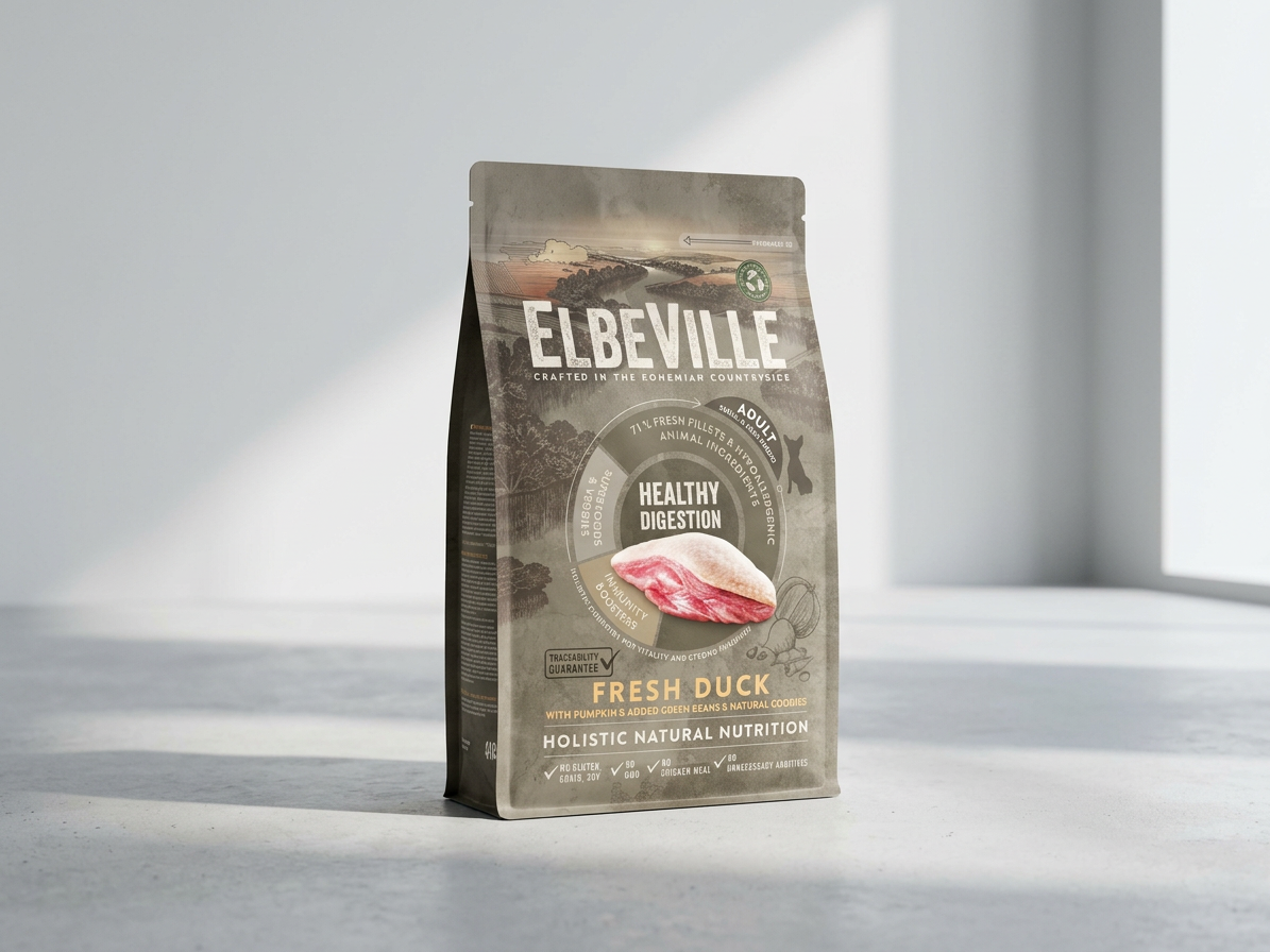 ELBEVILLE Adult Mini Fresh Duck Healthy Digestion 4 kg