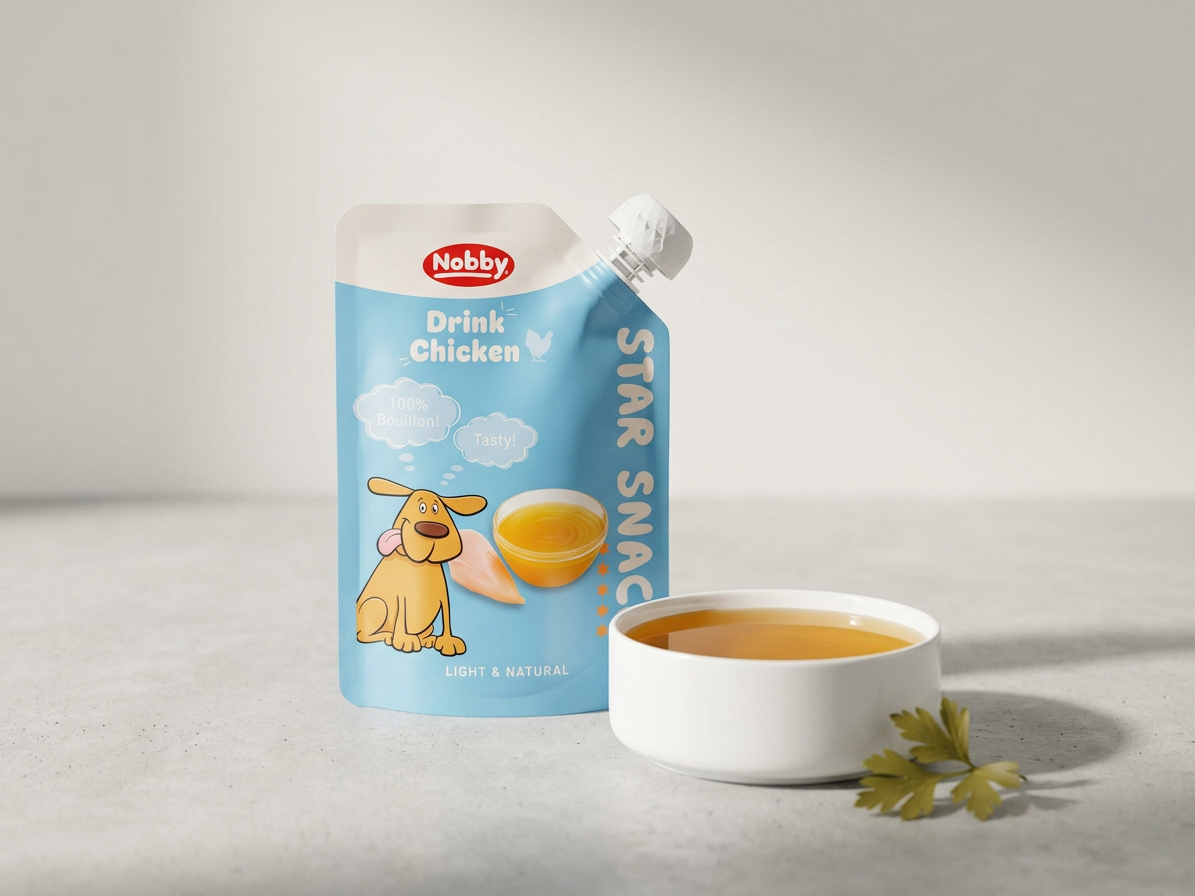 Kapsička pro psy Nobby StarSnack DRINK kuřecí, cca 200 g