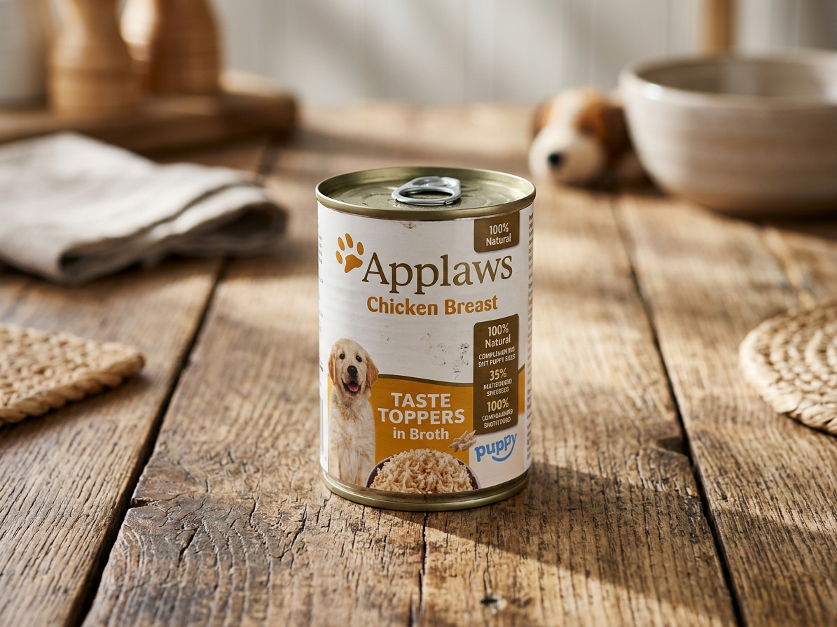 Applaws konzerva Dog Puppy Kuřecí prsa ve vývaru 6x156g