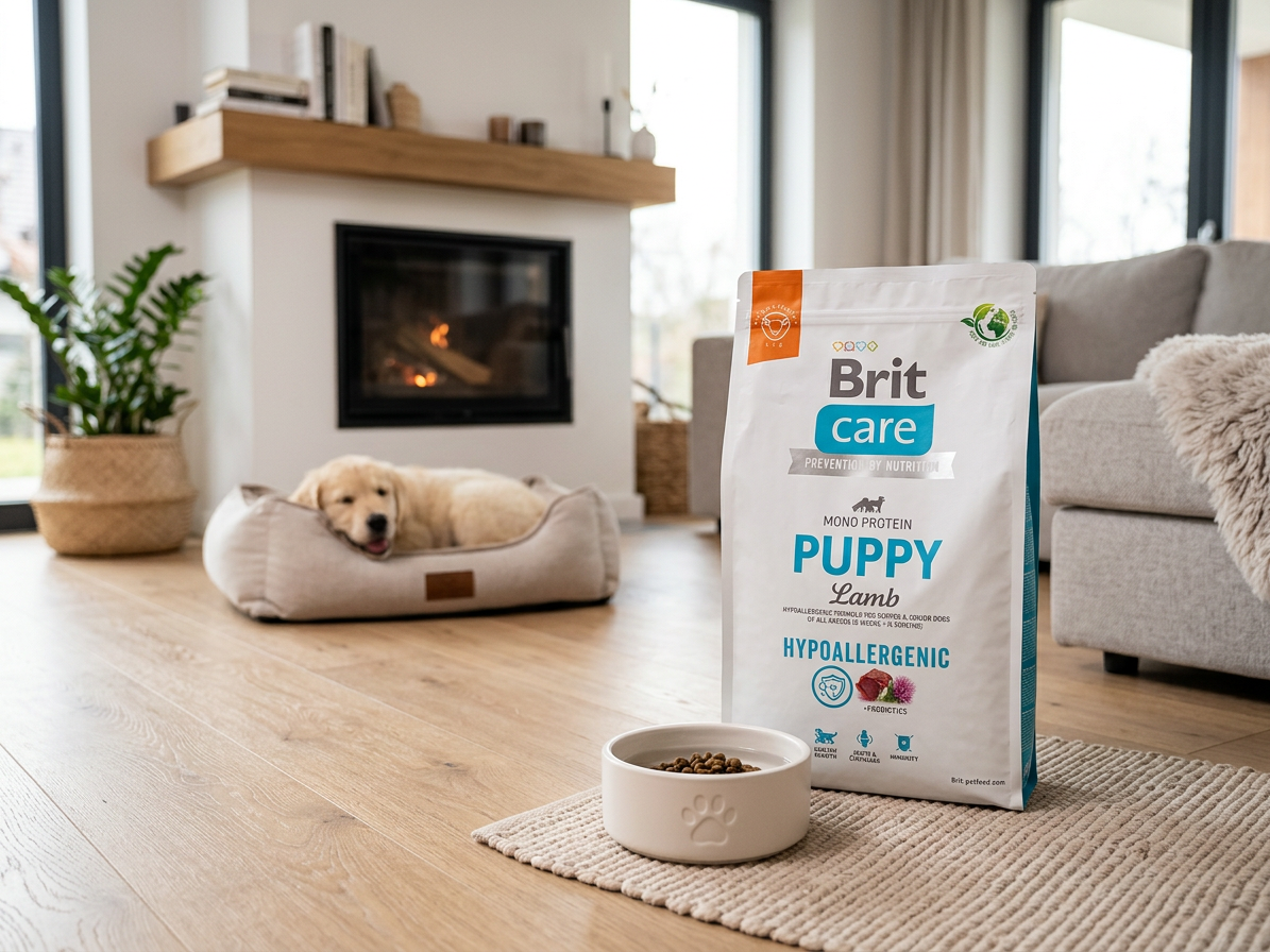 Brit Care Dog Hypoallergenic Puppy jehněčí a rýže 3 kg