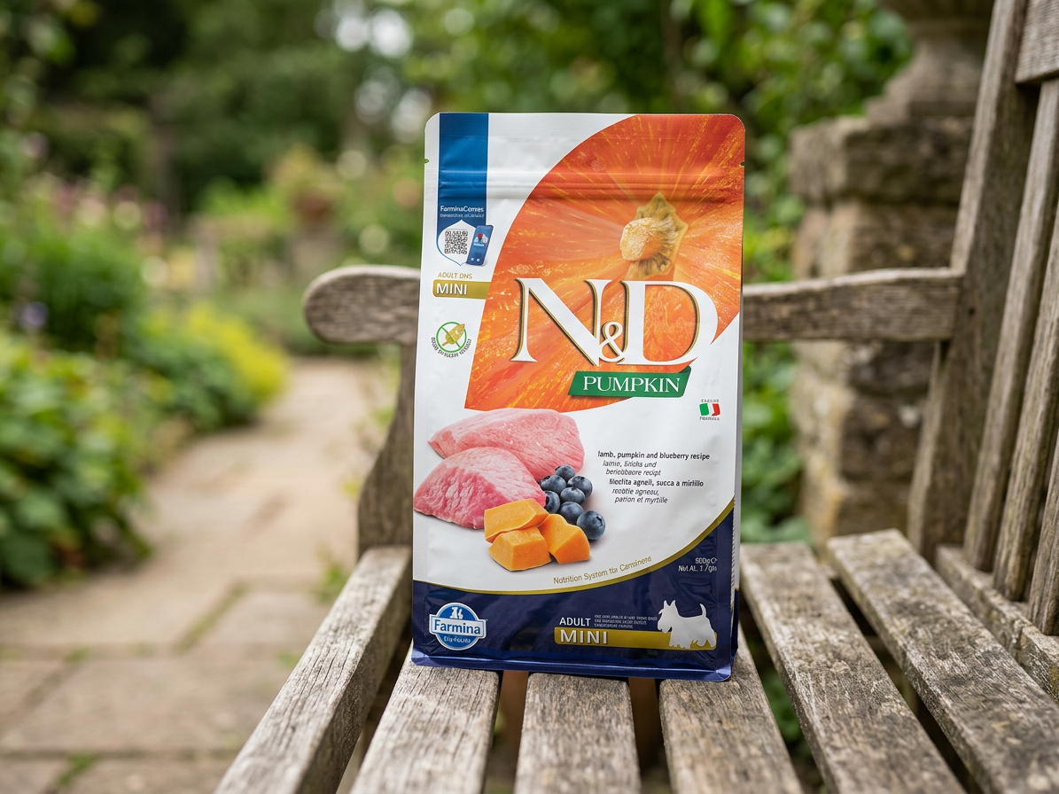 N&D Dog Adult Mini Grain Free Pumpkin Lamb & Blueberry 0,8 kg