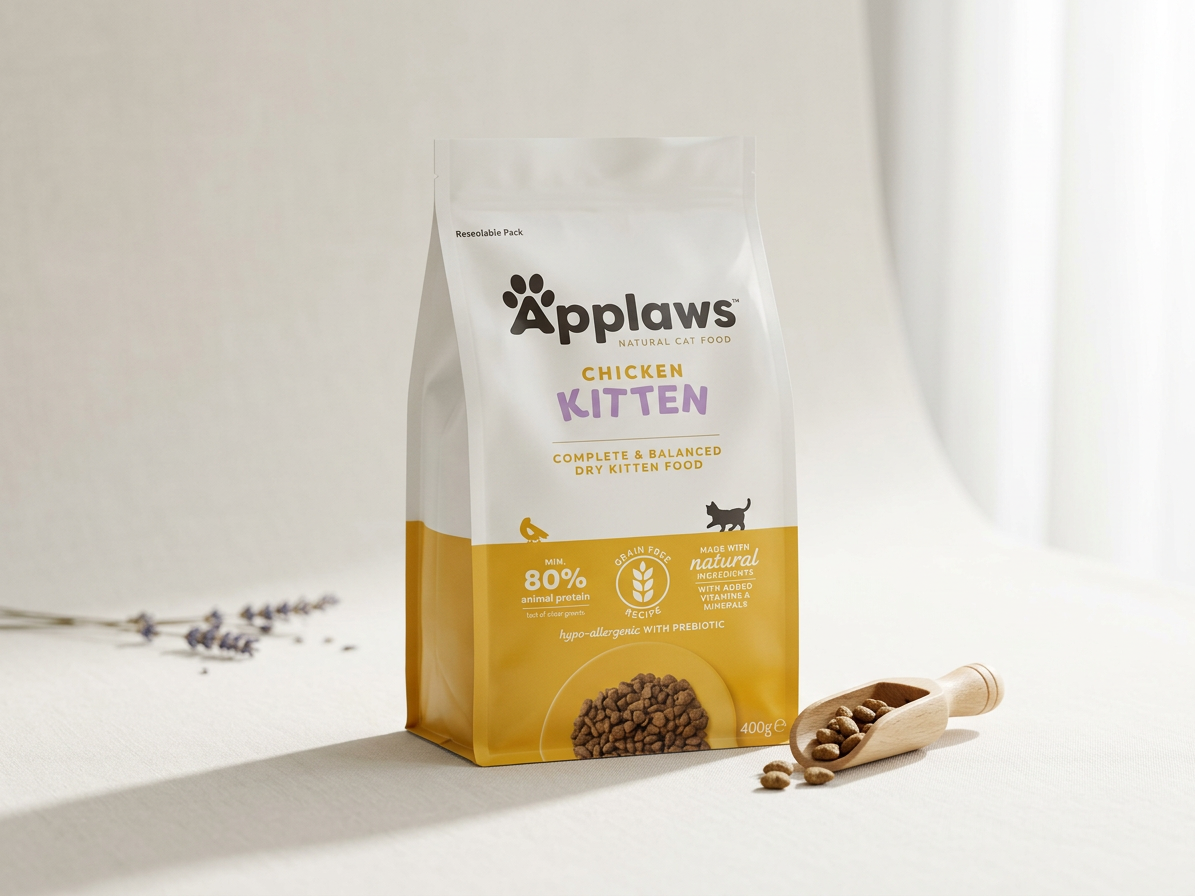 Applaws Cat Kitten Kuře – kompletní granule pro koťata 400 g