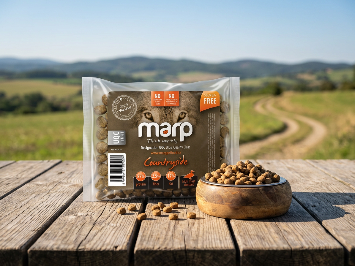 Marp Variety Countryside kachní granule pro psy – vzorek 70 g
