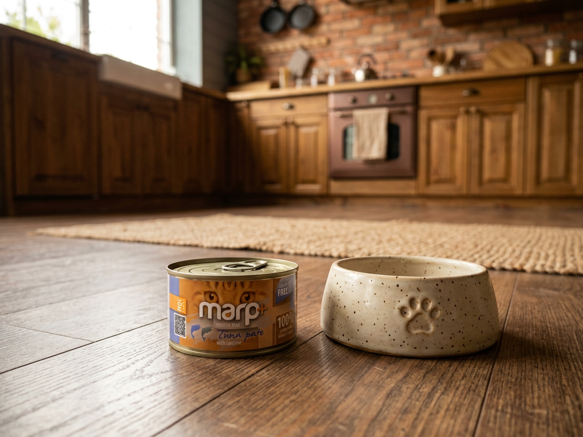Marp Holistic Plus konzerva pro kočky – Tuňákové paté se sardinkami 70g