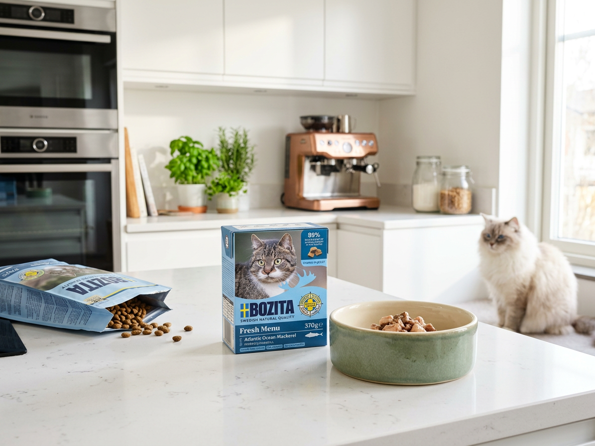 Bozita Cat kousky v želé s makrelou, tetrapak 370 g