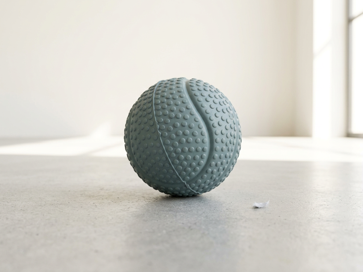 Míček ø 4,5 cm, přírodní guma, design míčové sporty, mix barev