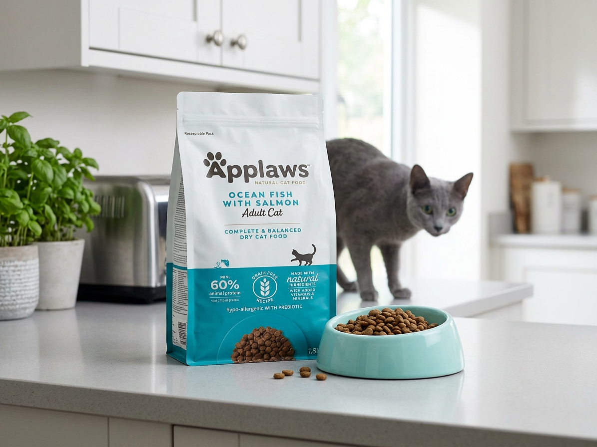 Applaws Cat Adult granule s mořskými rybami a lososem 1,8 kg