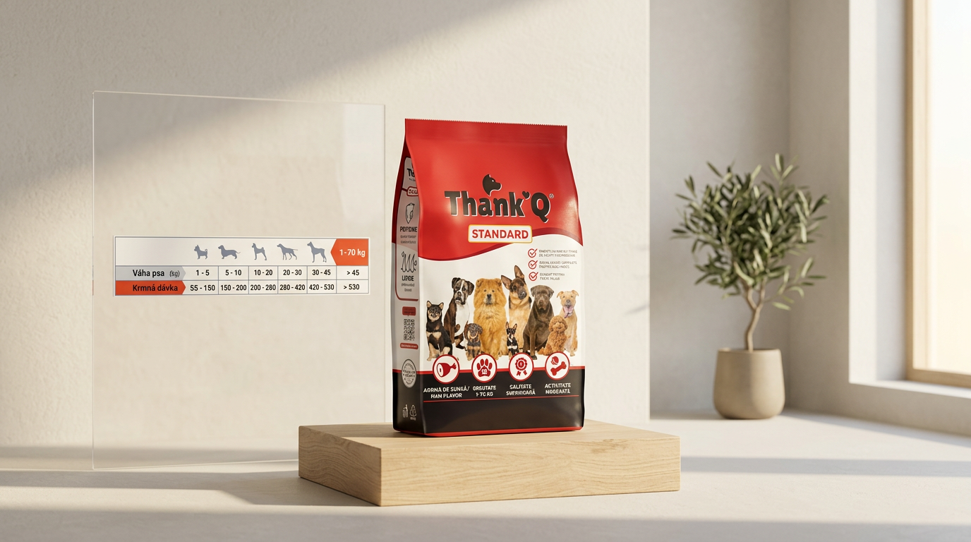 Thank´Q Standard Dog Adult Šunka – kompletní krmivo 20 kg