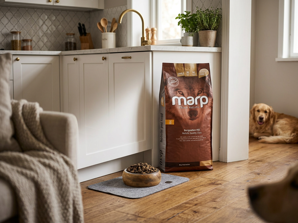 Marp Holistic Salmon lososové granule bez obilovin 17 kg