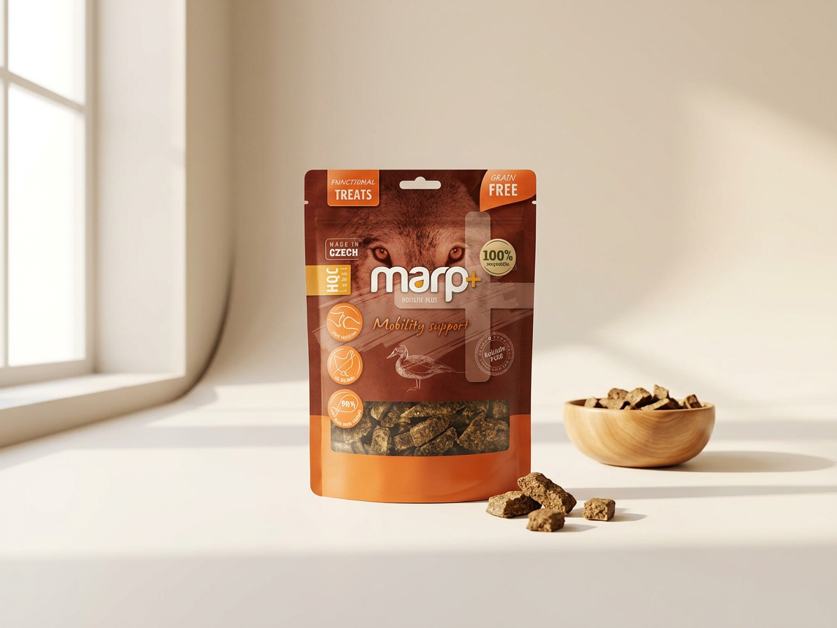 Marp Holistic Plus – funkční pamlsky na podporu mobility pro psy 80g