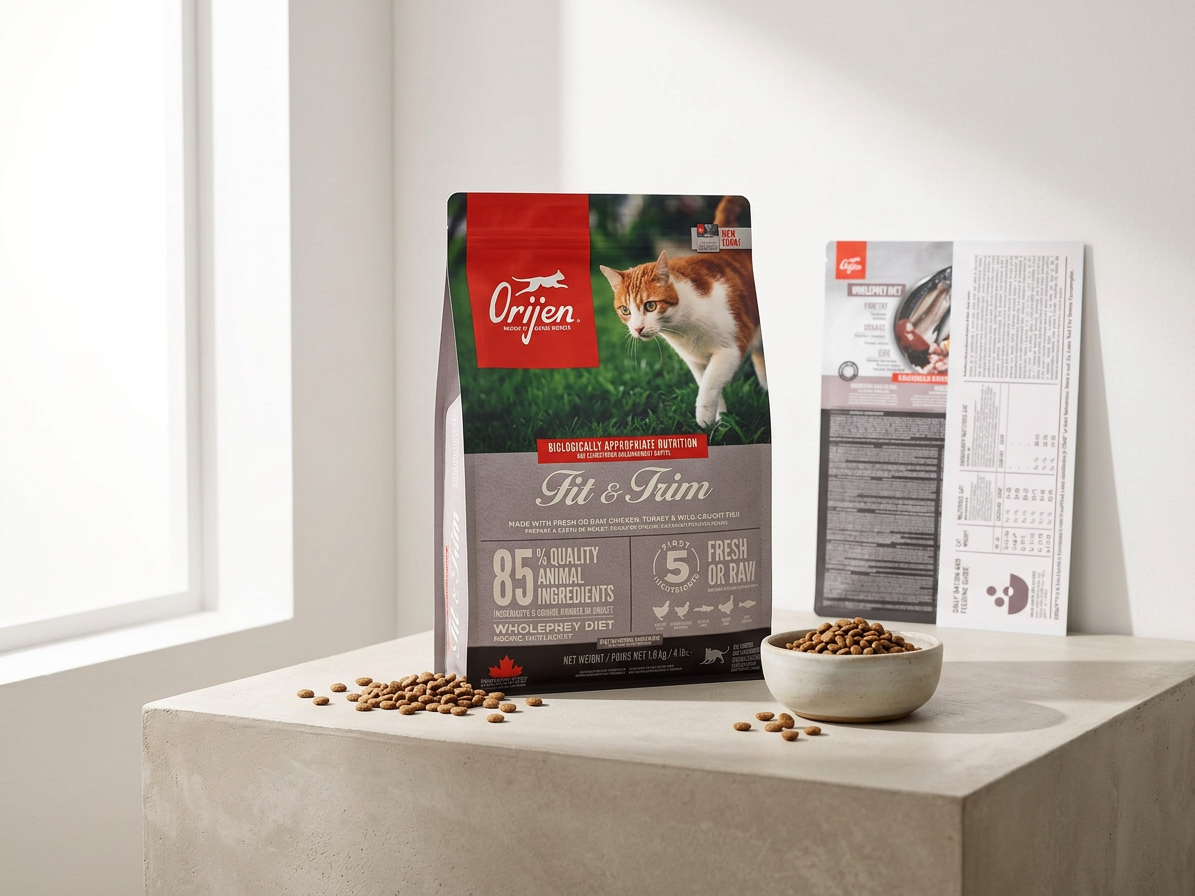 ORIJEN FIT & TRIM CAT – kompletní krmivo pro dospělé kočky 1,8 kg