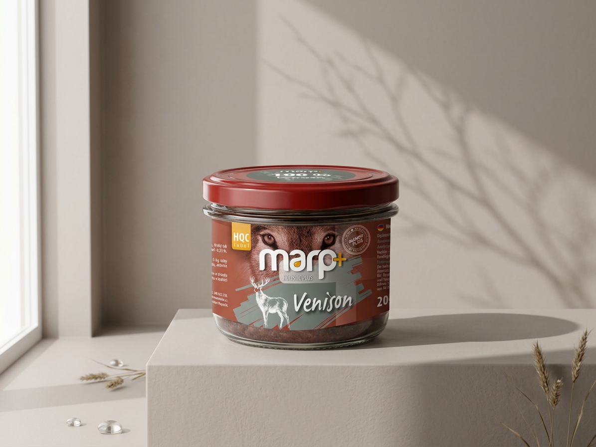 Marp Holistic Plus - 100% zvěřina ve sklenici pro psy 200g