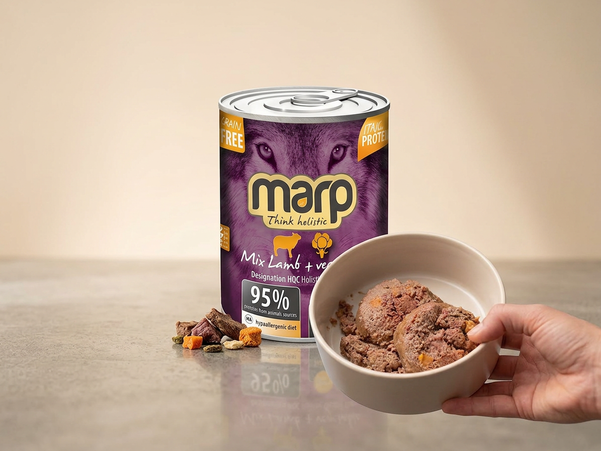 Marp Mix konzerva pro psy jehně+zelenina 400g