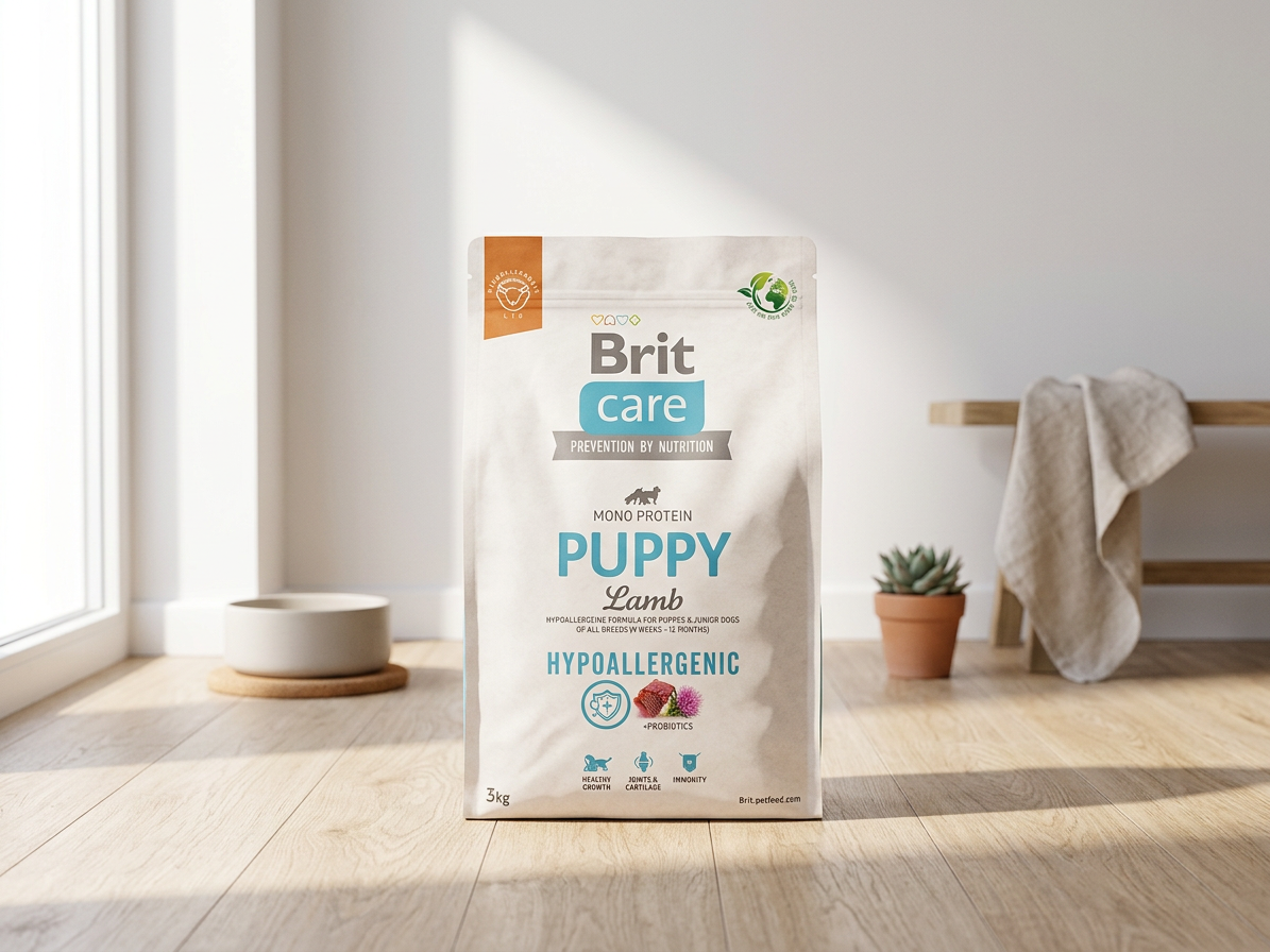 Brit Care Dog Hypoallergenic Puppy jehněčí a rýže 3 kg