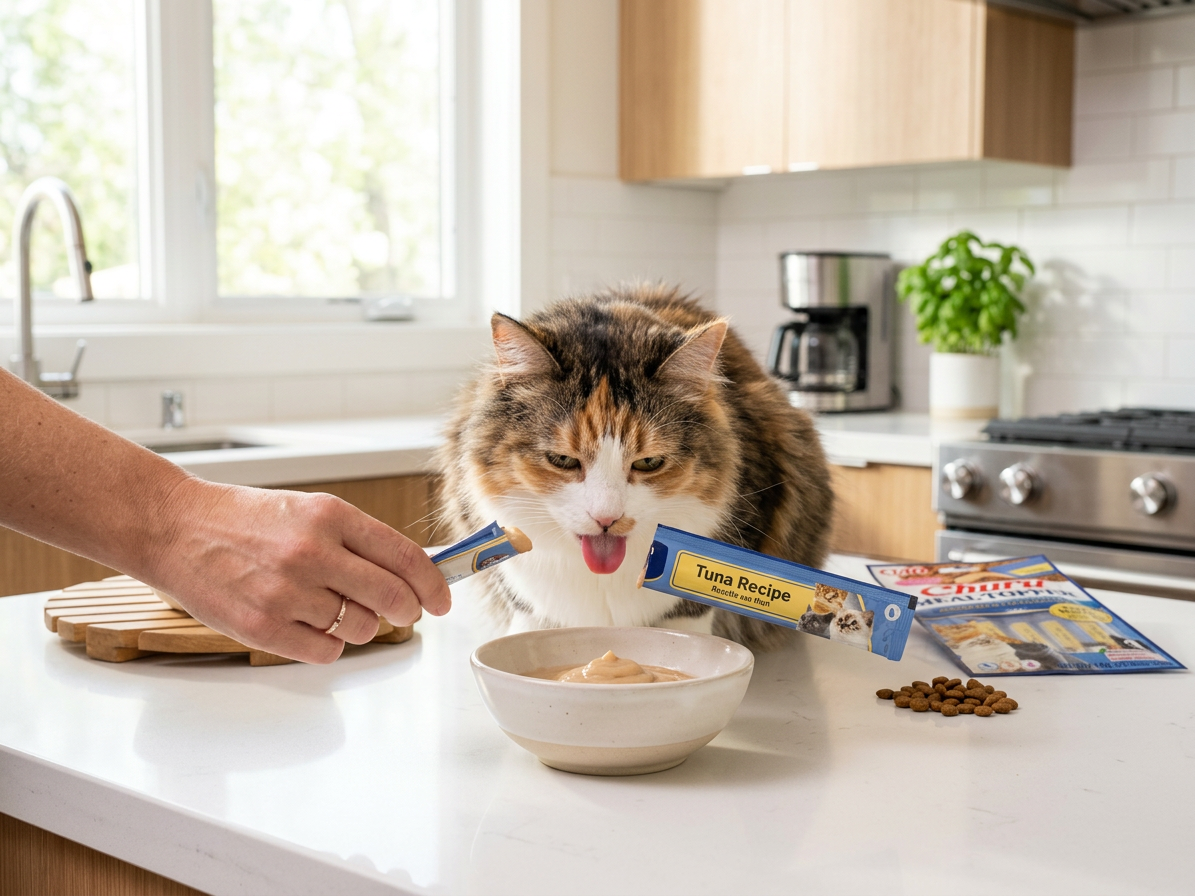 Churu Cat Meal Topper tuňák 4x14 g