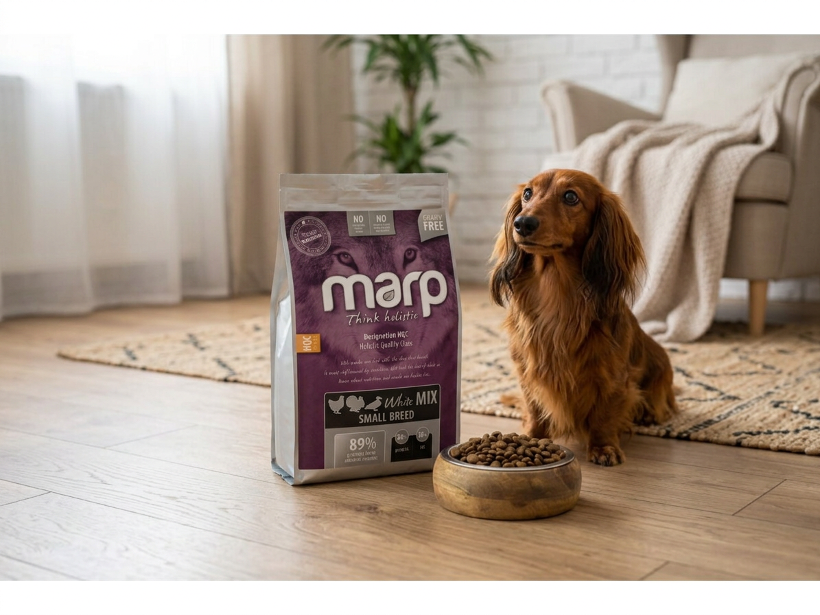 Marp Holistic White Mix SB 2 kg – bez obilovin pro malá plemena
