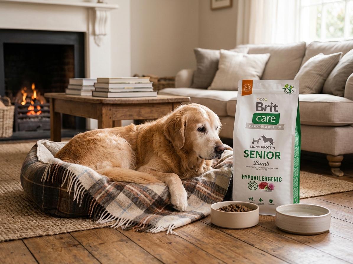 Brit Care Dog Hypoallergenic Senior jehněčí s rýží 12 kg