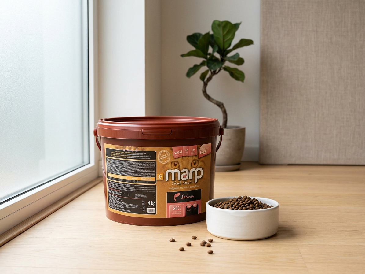 Marp Holistic Salmon CAT lososové granule bez obilovin 4 kg
