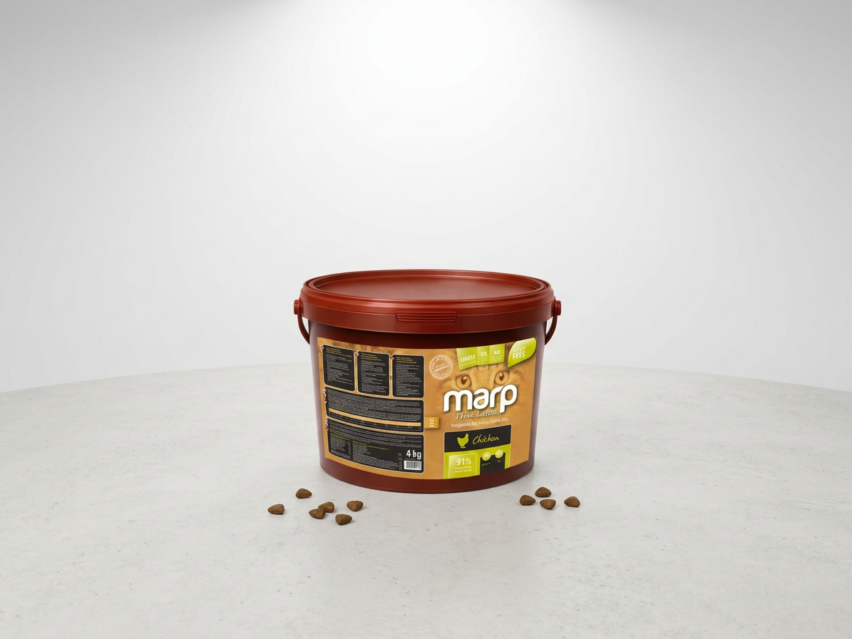 Marp Holistic Chicken CAT 4 kg – kuřecí granule bez obilovin