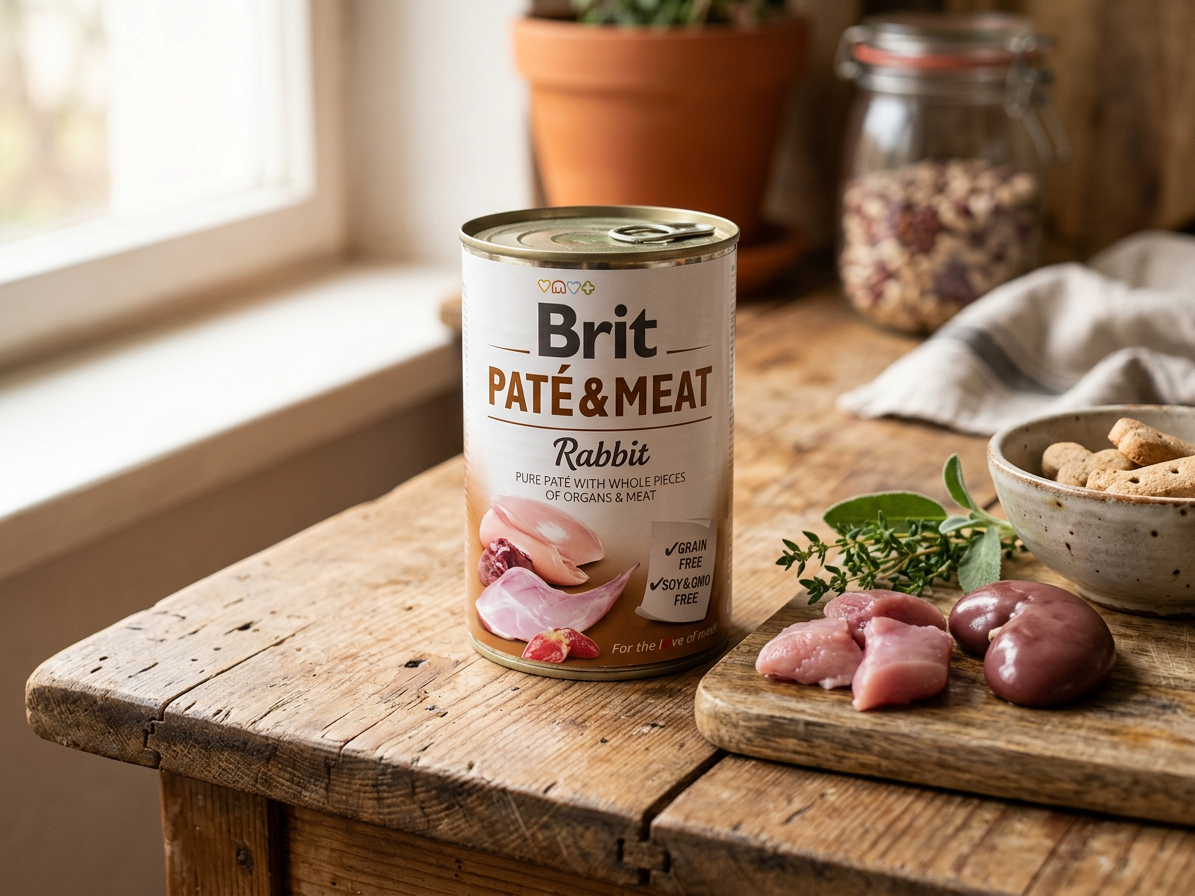 Brit Dog konz Paté & Meat Rabbit 400g