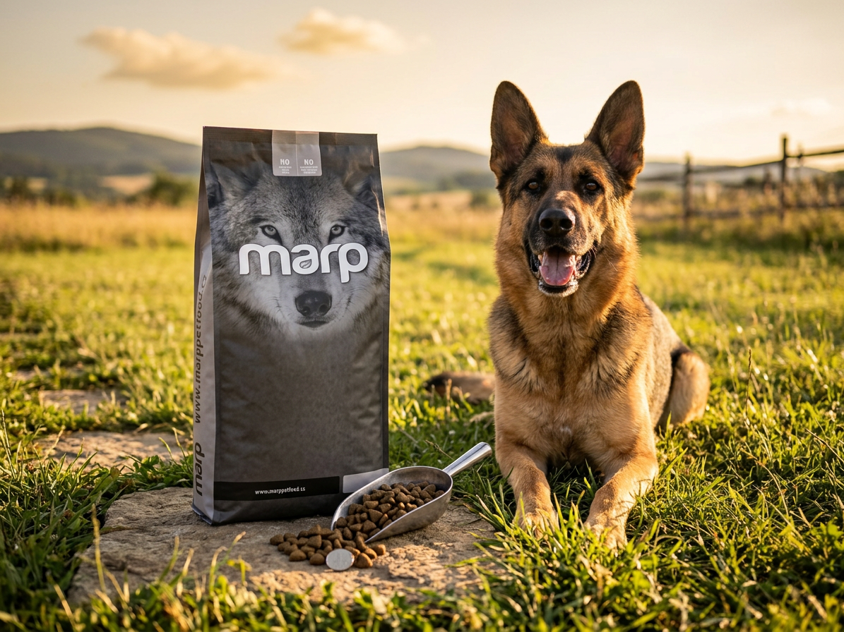 Marp Holistic White Mix LB 17 kg – granule bez obilovin pro velká plemena