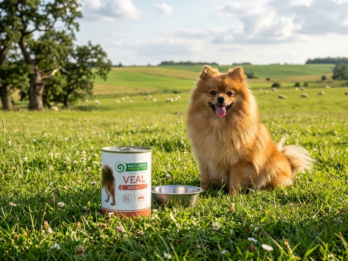 Konzerva pro psy Nature's Protection Dog Adult telecí, 400 g