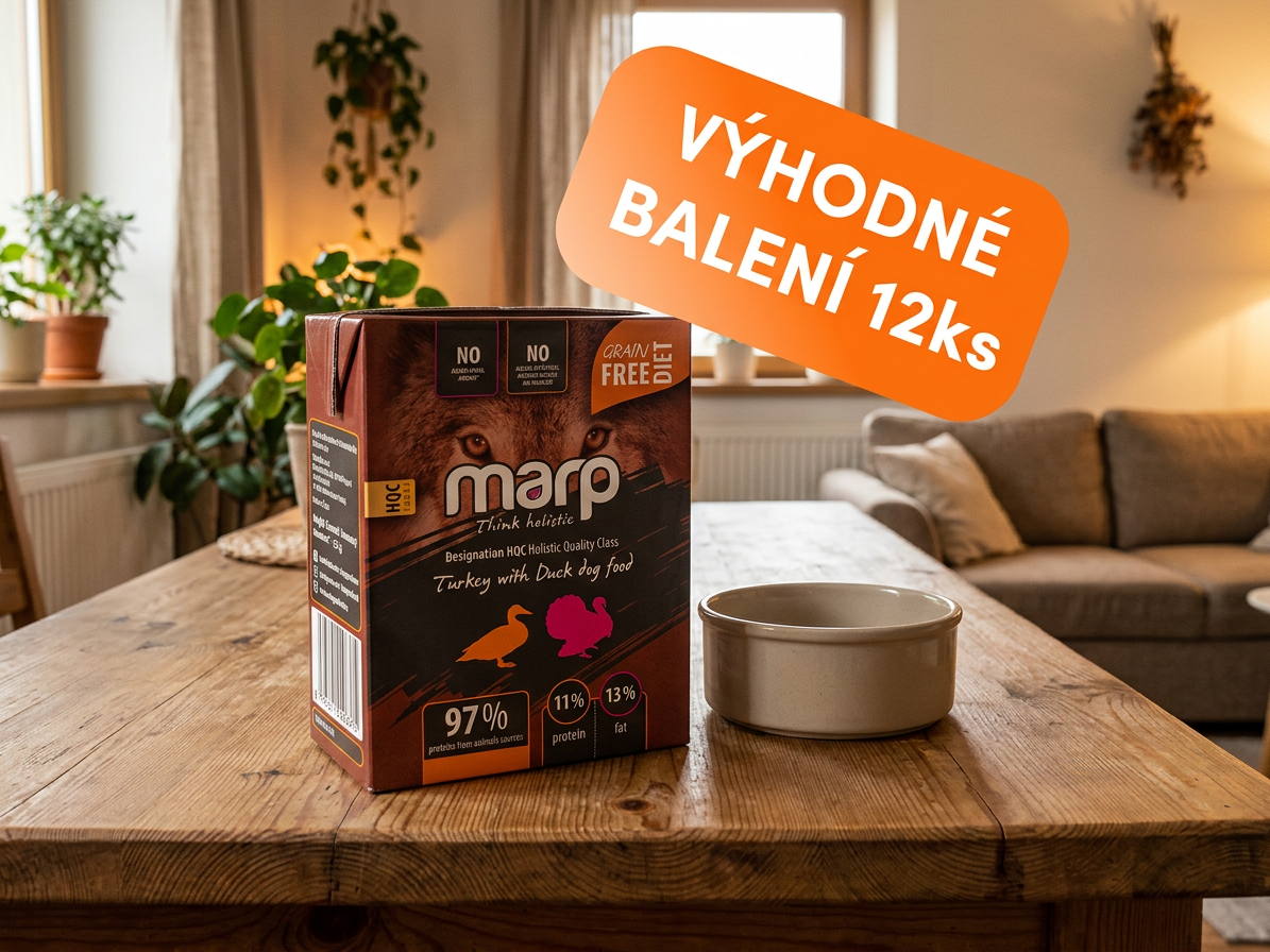 Marp Holistic krůta s kachnou tetrapak 12x375g