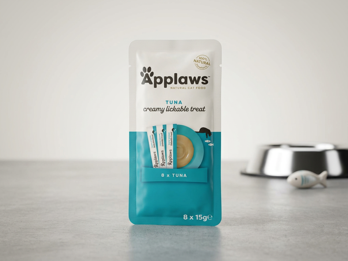 Applaws Cat Creamy Treat lízací pyré Tuňák 8x15g