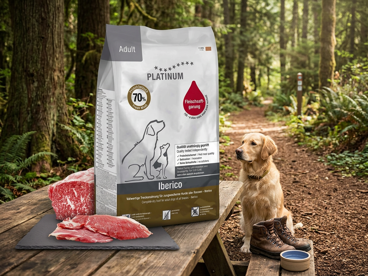 Platinum Adult Iberico – Kančí granule pro dospělé psy 5 kg