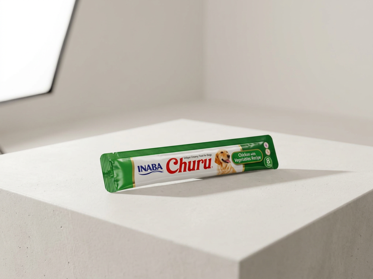 Inaba Churu dog snack kuře & zelenina 8x 20g