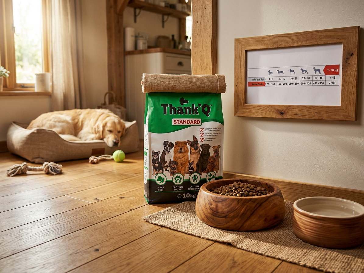 Thank´Q Standard Dog Adult Hovězí granule pro dospělé psy 10 kg