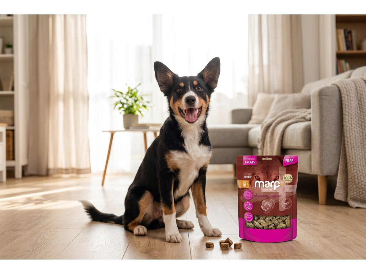 Marp Holistic Plus – funkční pamlsky na podporu imunity pro psy 80g
