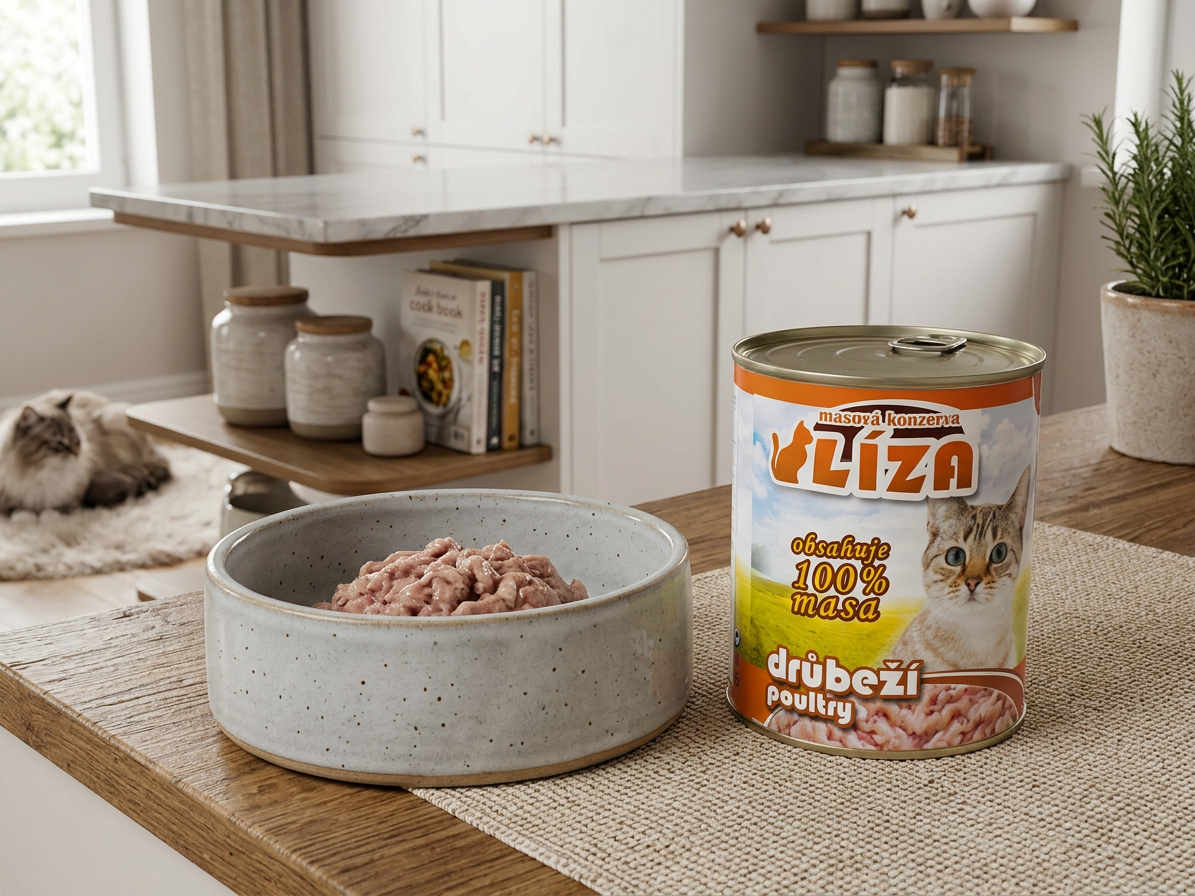 LÍZA Cat drůbeží, konzerva 800 g