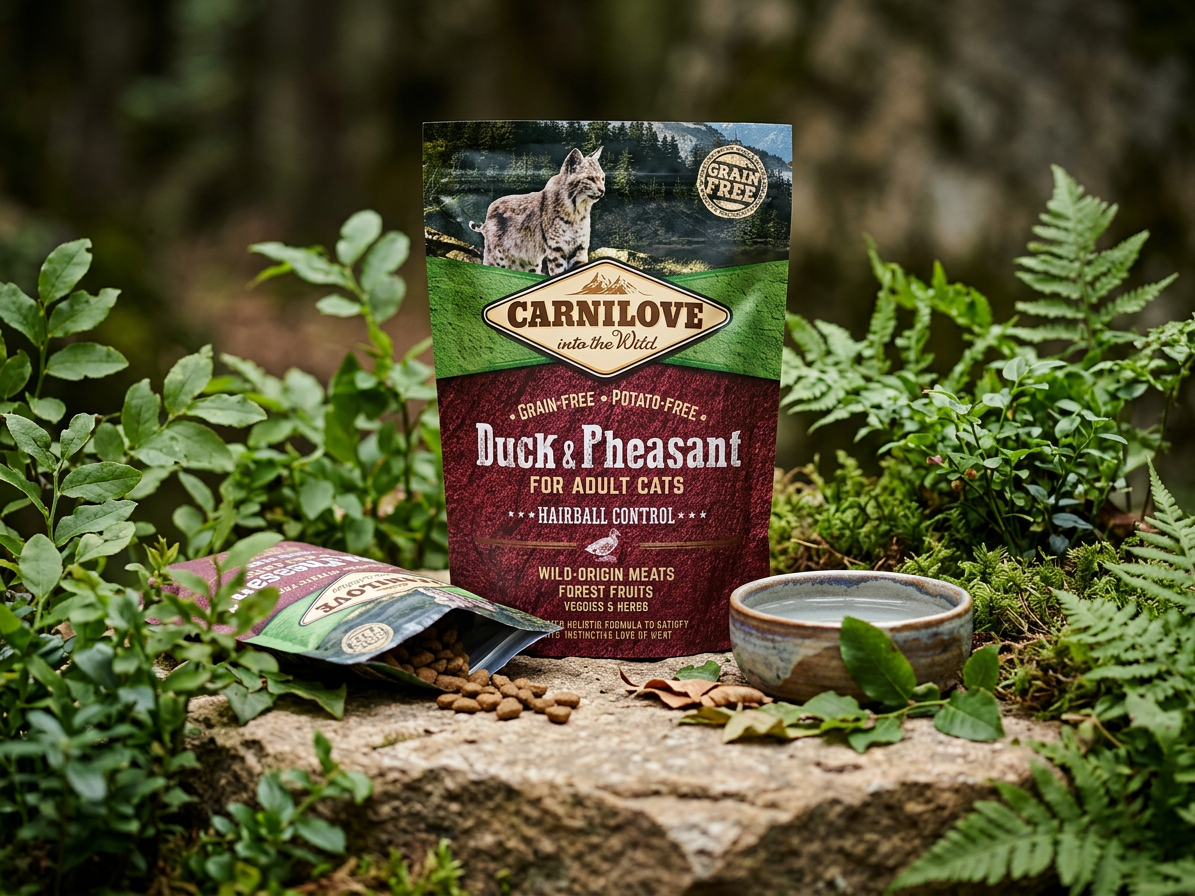 Carnilove Cat Duck & Pheasant Adult Hairball Control 400 g