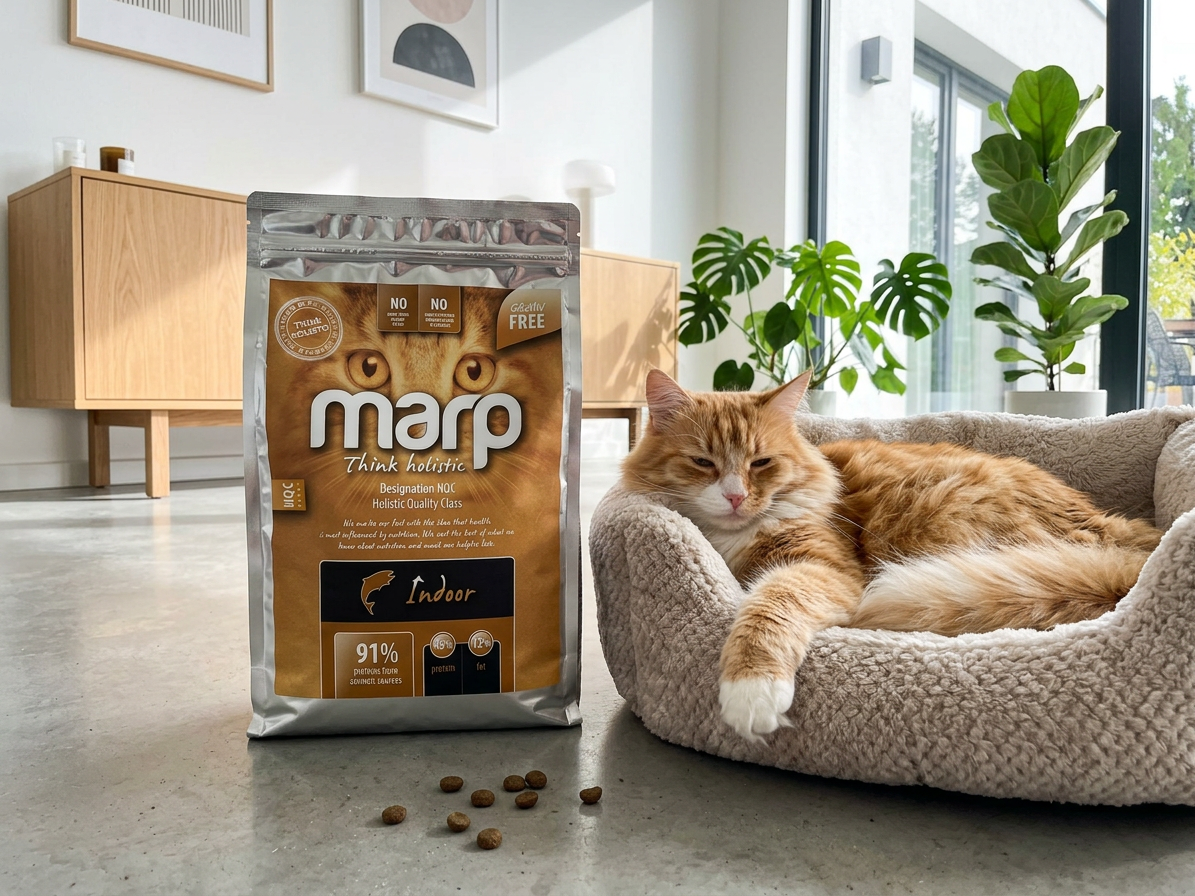 Marp Holistic Indoor CAT 500 g – rybí granule pro domácí kočky