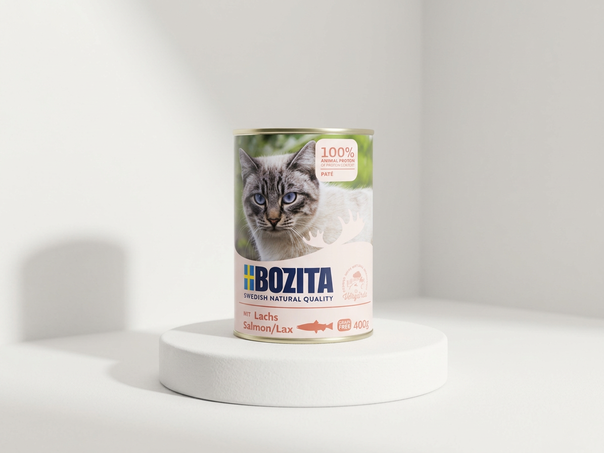 Bozita Cat paté s lososem 400 g