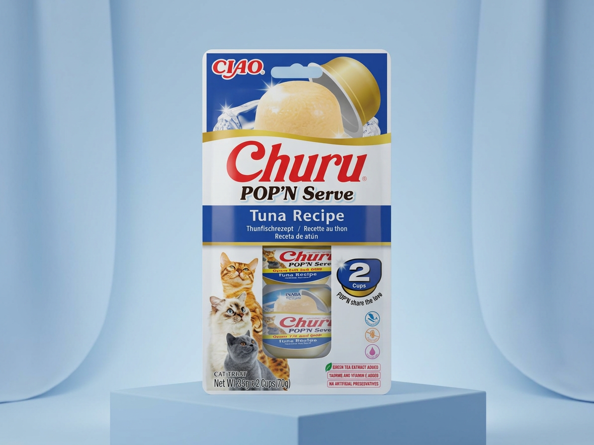 Inaba Churu POP'N SERVE tuňák 2 x 35 g