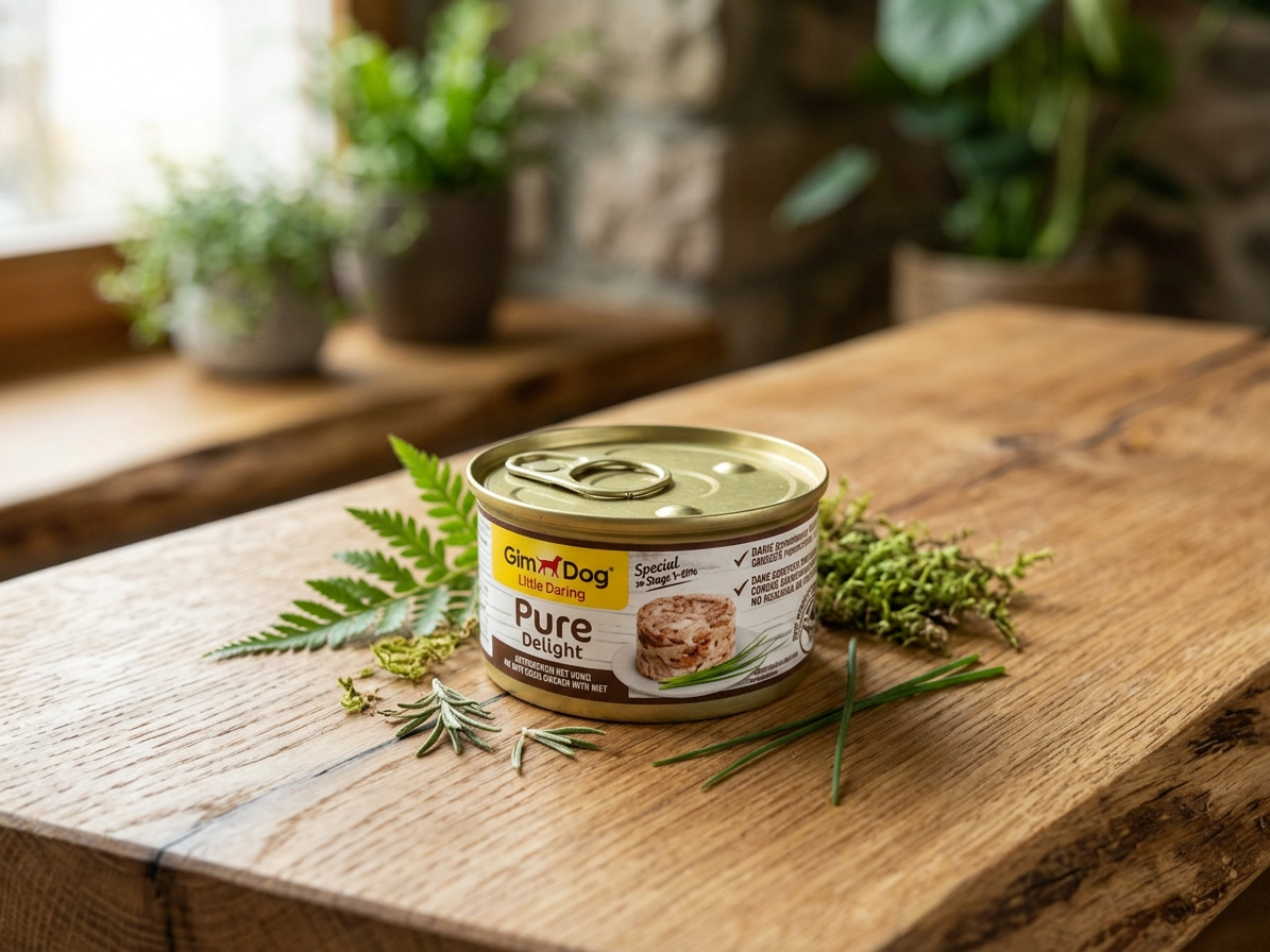 Gimdog Pure Delight konz. kuře s hovězím 85g