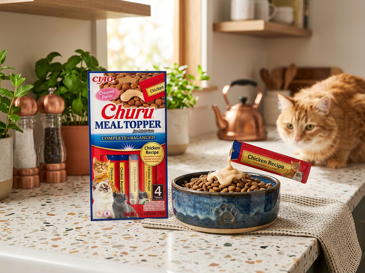 Churu Cat Meal Topper kuře 4x14 g